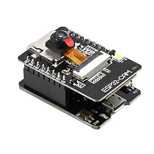 Aideepen ESP32-CAM WiFi Bluetooth Board ESP32-CAM-MB Micro USB zu serieller Port CH340G mit OV2640 2MP Kameramodul Dual-Modus für Arduino