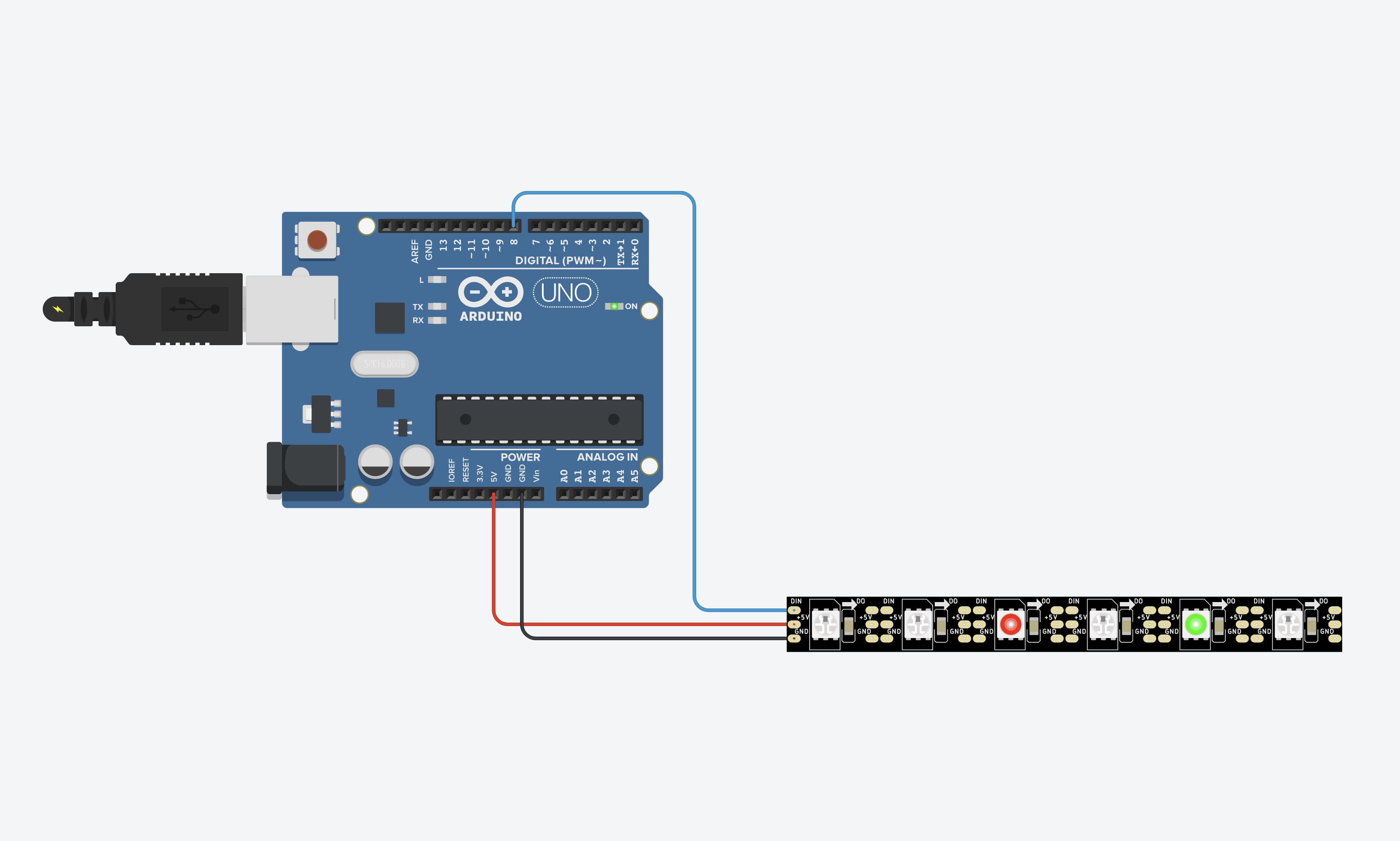 I can't make the WS2812B LED Strip work with Arduino Nano : r/arduino