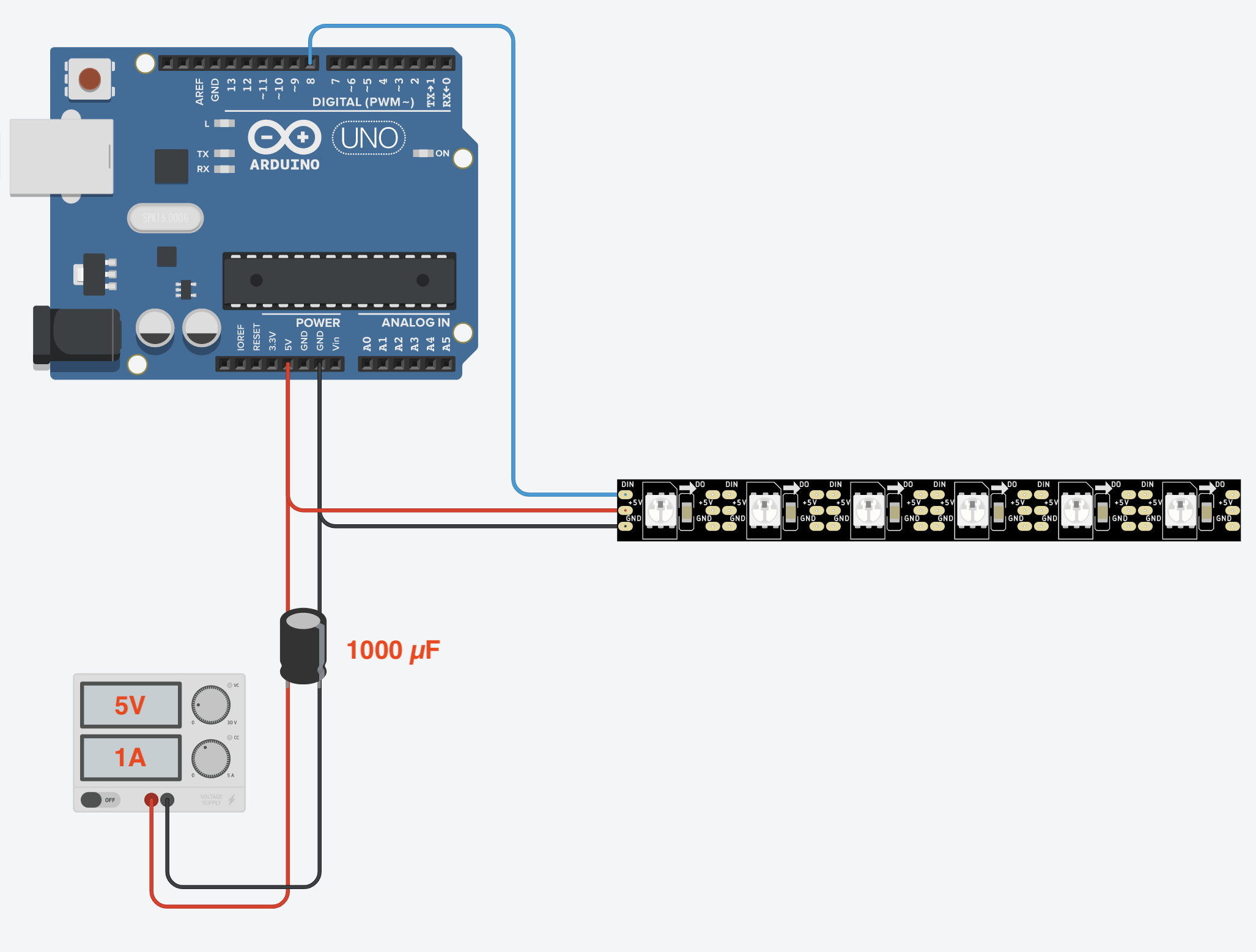 Neopixel mit Arduino und ESP32 – der LED-Streifen Ultra Guide
