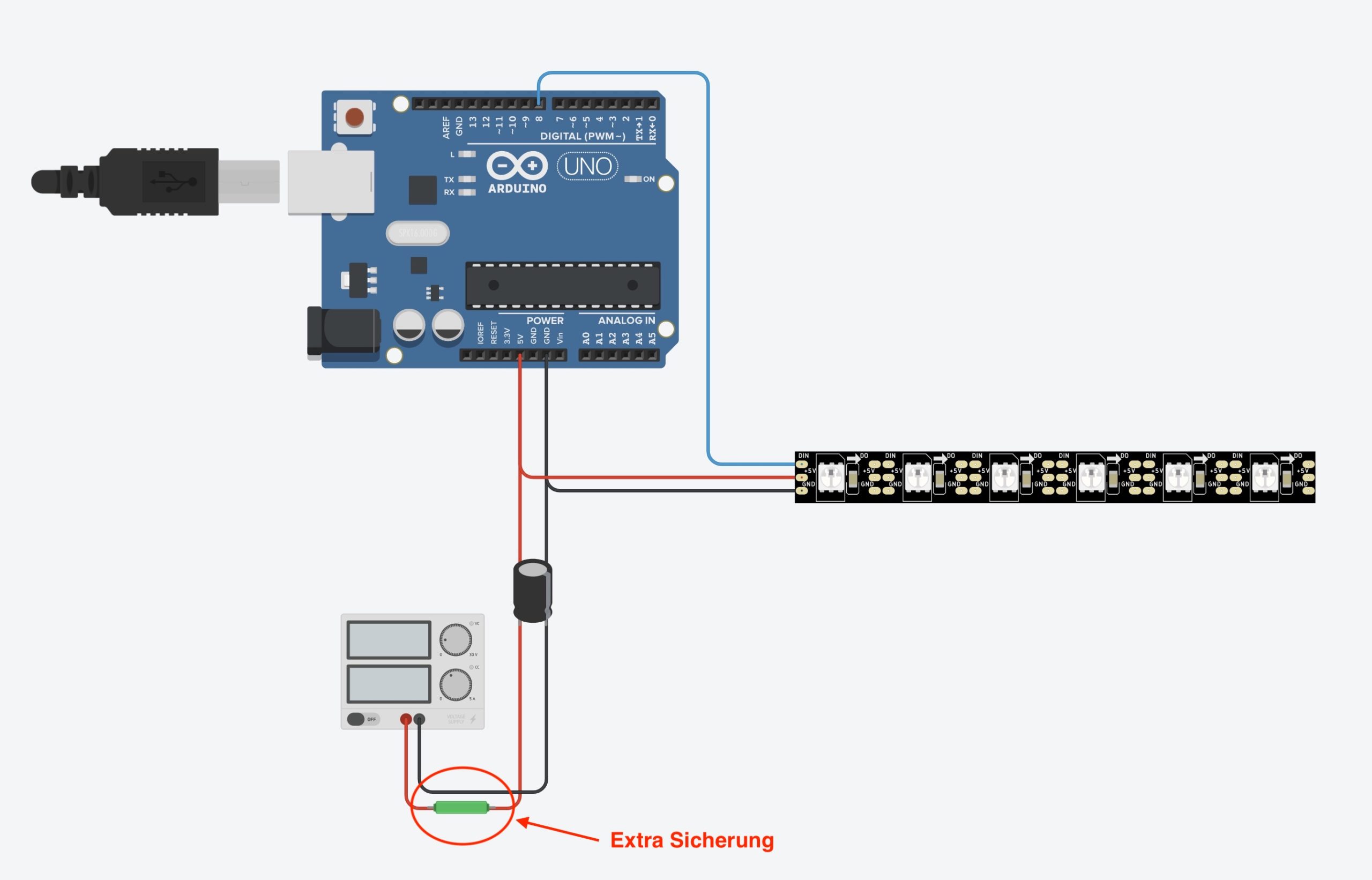 Neopixel mit Arduino und ESP32 – der LED-Streifen Ultra Guide