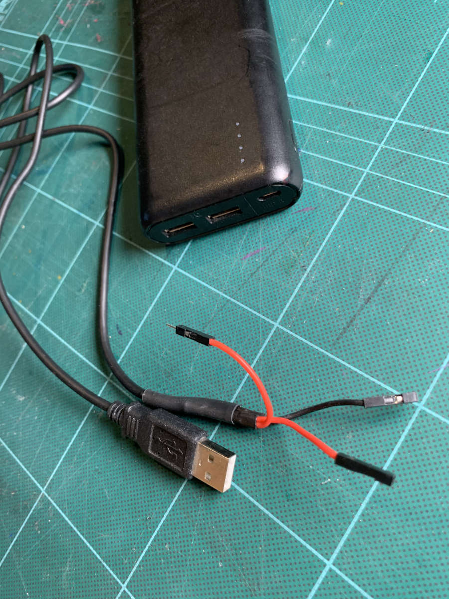 ESP32 Cam USB Kabel Stromversorgung